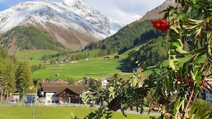 Das Schnalstal in Südtirol.