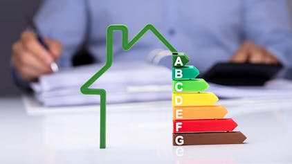 Energieeffizienz Klassen A - G mit Haus.