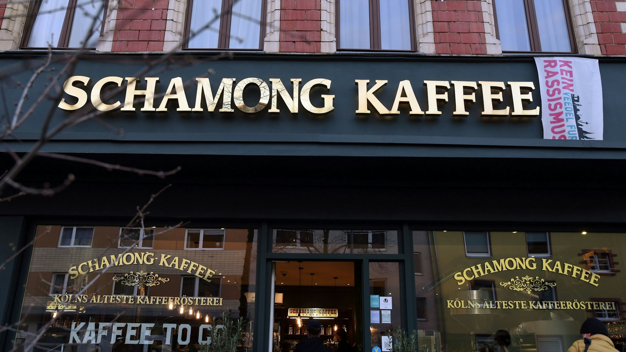 Schamong Kaffee, Kölns älteste Kaffeerösterei in Ehrenfeld.