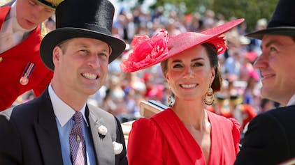 Prinz William und Prinzessin Kate beim Royal Ascot 2023.