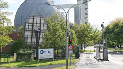 Das Großklärwerk der Stadtentwässerungsbetriebe (Steb) in Köln-Stammheim.