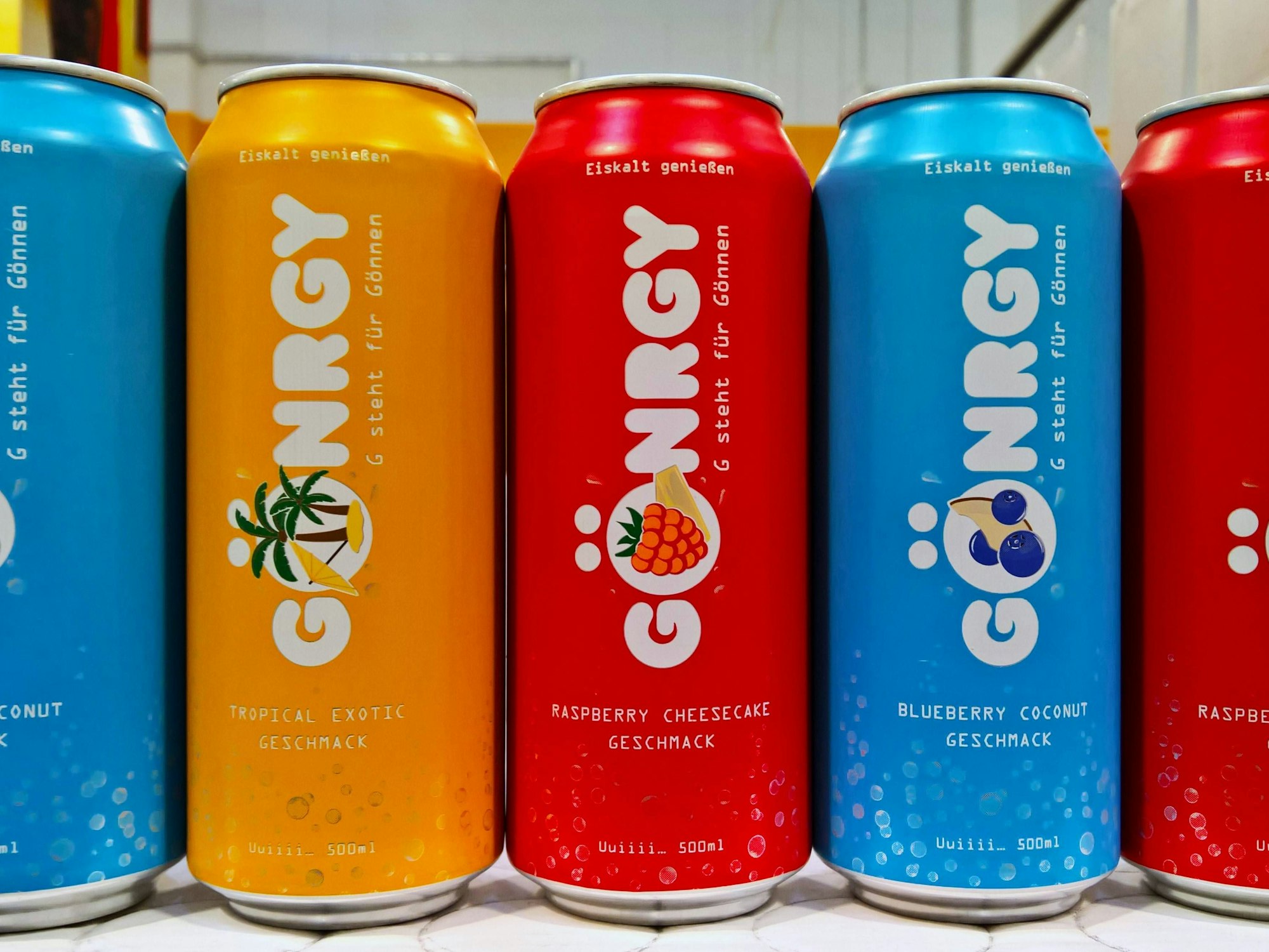 Gönrgy Energy-Drink von MontanaBlack.