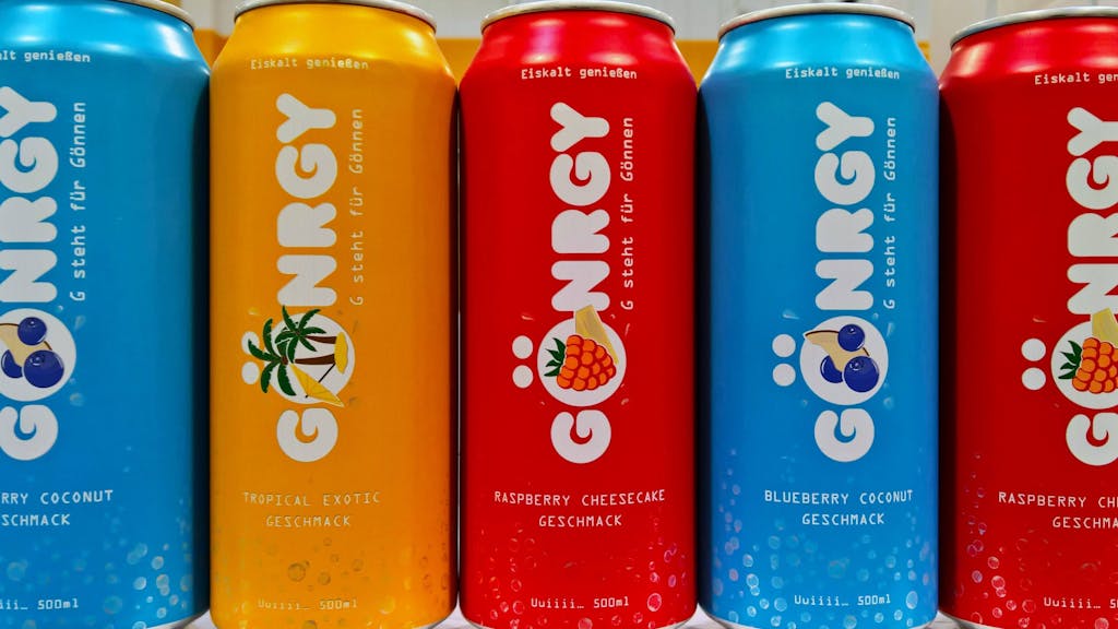Gönrgy Energy-Drink von MontanaBlack.&nbsp;