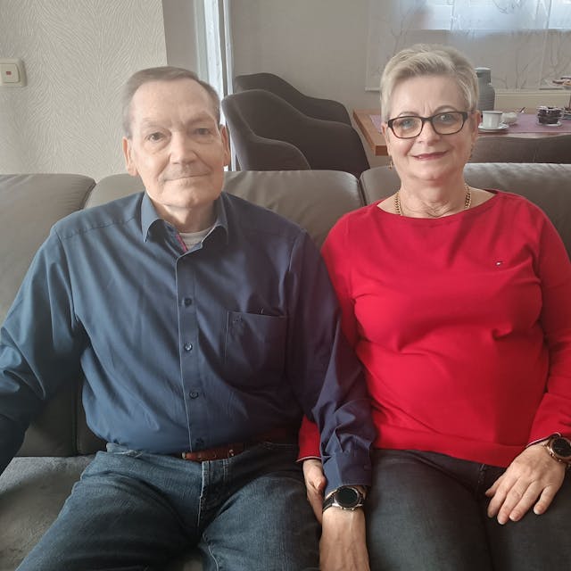 Manfred und Ute Kiel aus Bedburg sind seit 50 Jahren verheiratet.