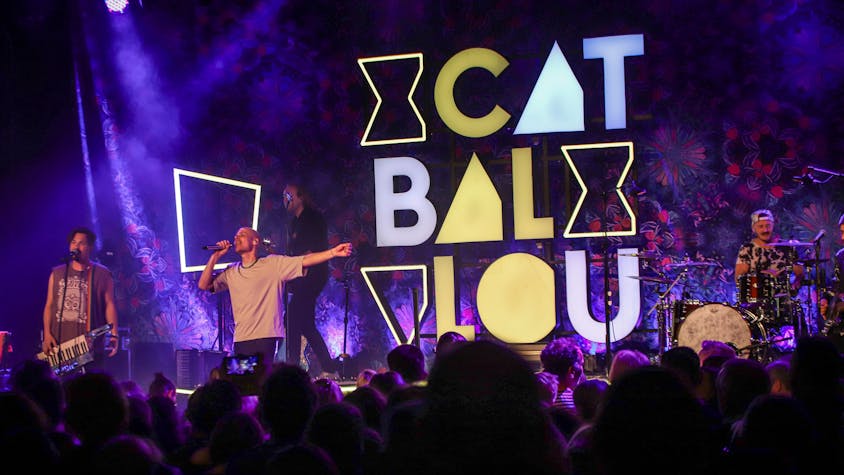 Cat Ballou beim Konzert