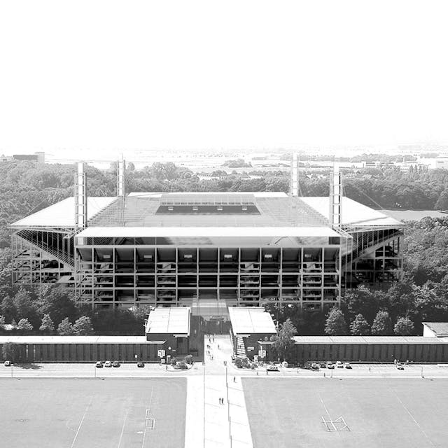 So hatten sich die Planer mal ein Rhein-Energie-Stadion mit 75.000 Plätzen vorgestellt.
