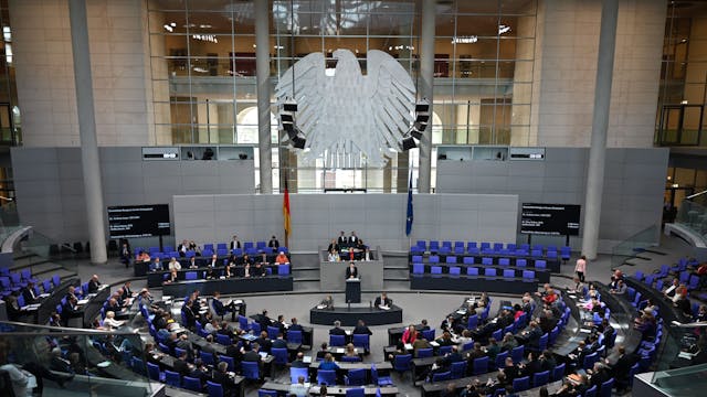 Auf dem Foto ist der Bundestag zu sehen.&nbsp;