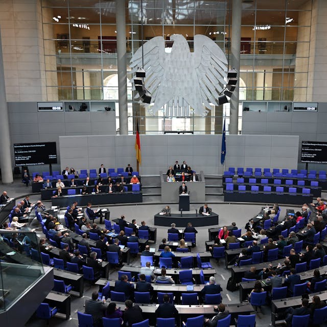Auf dem Foto ist der Bundestag zu sehen.&nbsp;