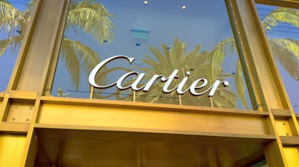 Eine Filiale der Luxusmarke Cartier. Durch einen Fehler hat ein Mexikaner Ohrringe des Unternehmens für 28 Dollar erworben, statt für 28.000 Dollar. (Archivbild)