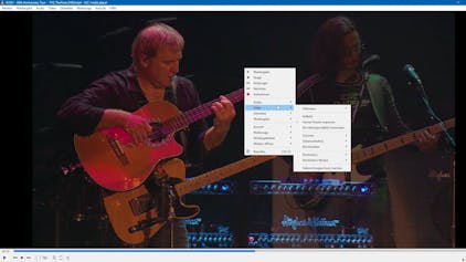 Screenshot des VLC Media Player