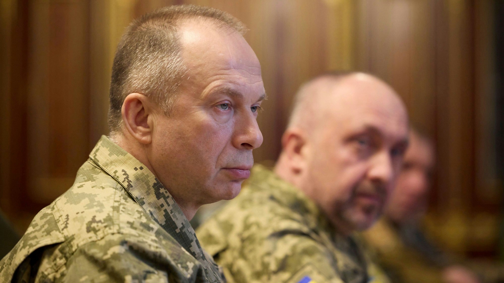 Generaloberst Olexander Syrskyj, Oberbefehlshaber der ukrainischen Streitkräfte, räumt russische Erfolge ein.