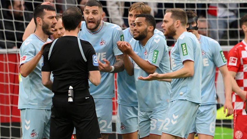 Die FC-Profis litten am Sonntag in Mainz auch unter den Entscheidungen des Schiedsrichters, doch Trainer Timo Schutz behielt seinen Ärger für sich.