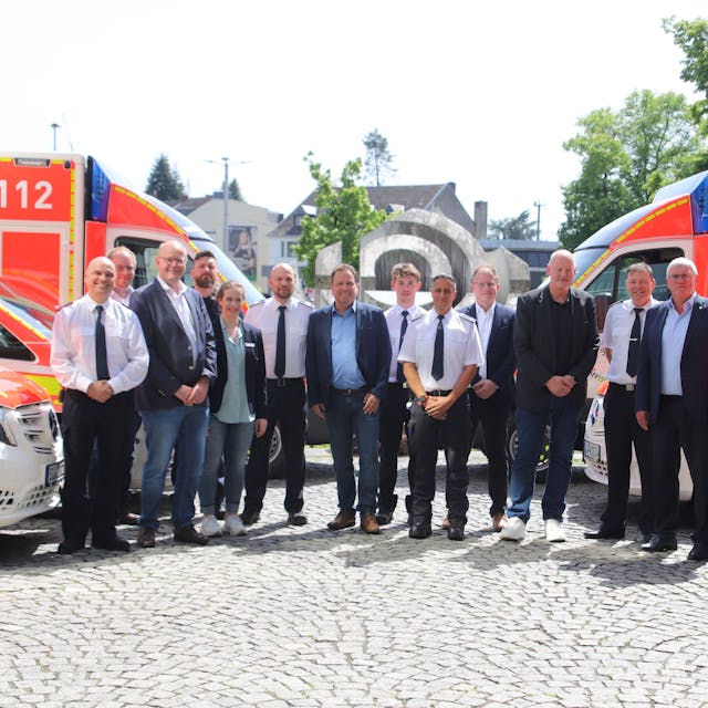 Königswinter, Siegburg, Troisdorf und der Kreis haben eine gemeinsame Ausschreibung für Notarzteinsatzfahrzeuge und Rettungstransportwagen durchgeführt, insgesamt 38 Fahrzeuge.