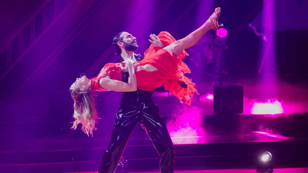 Massimo Sinato und Lulu Lewe am 3. Mai 2024 bei „Let’s Dance“