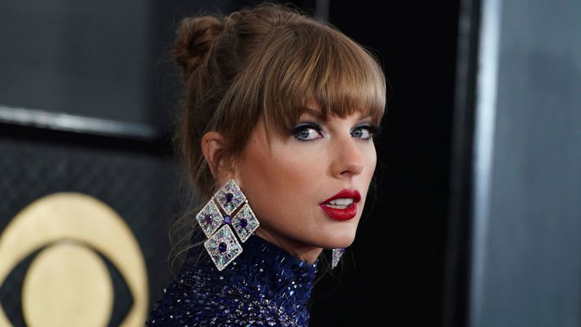 Taylor Swift, US-Musikerin, kommt zur Verleihung der 65. Grammy Awards.