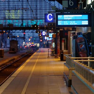 Bahnstreik Symbol Köln