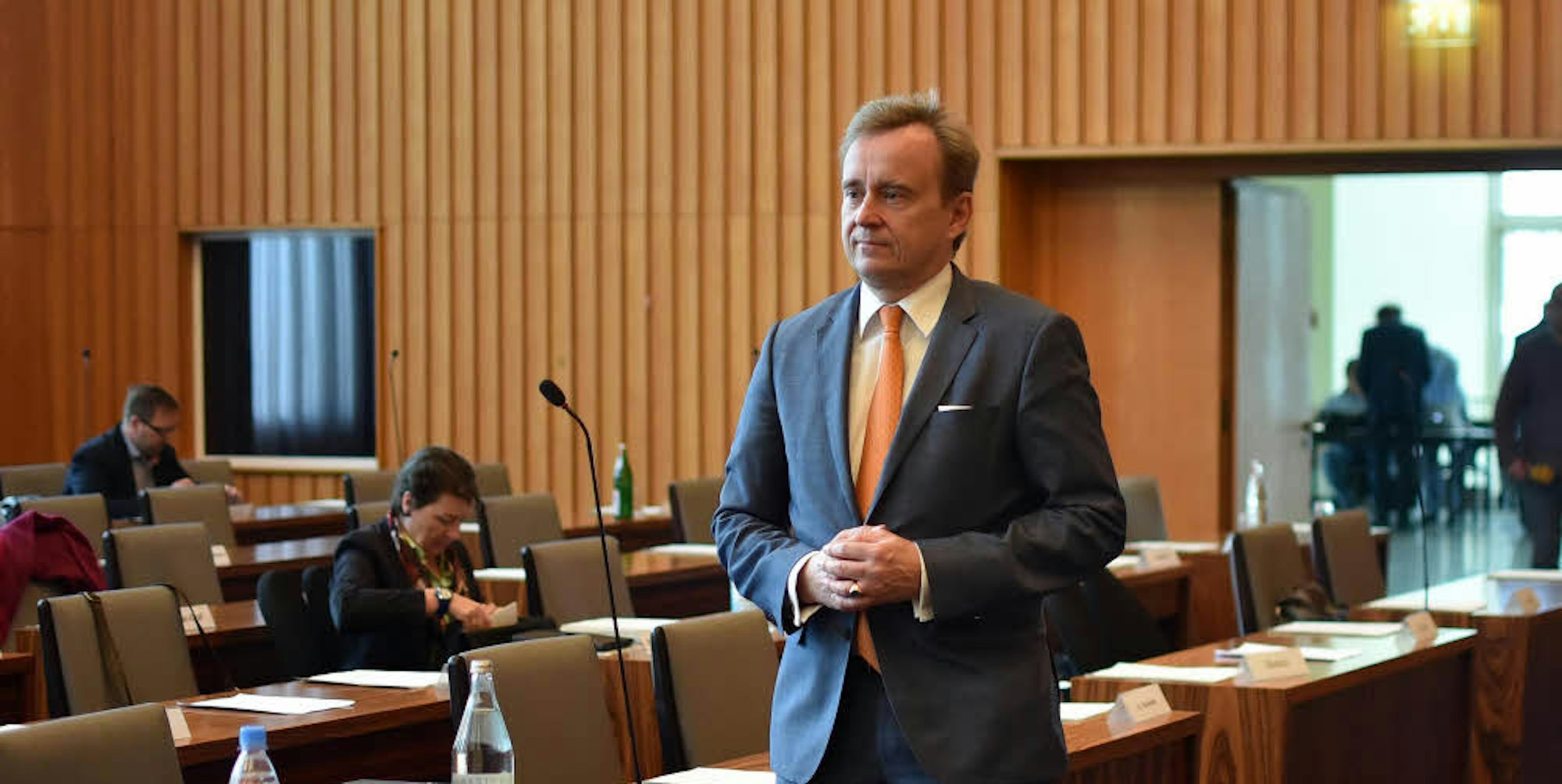 Fokus auf die Politik: CDU-Chef Bernd Petelkau arbeitet nicht mehr Teilzeit.