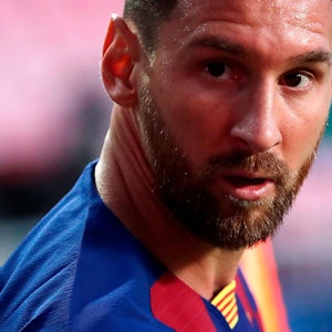 Messi Header Gesicht nah