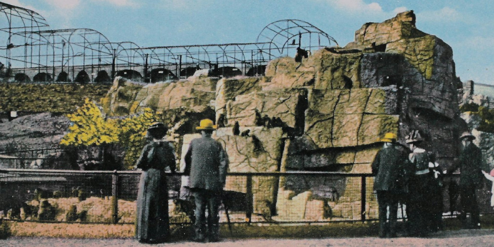 Im Sommer 1914 wurde die Affeninsel, wie der Pavianfelsen damals hieß, eröffnet.