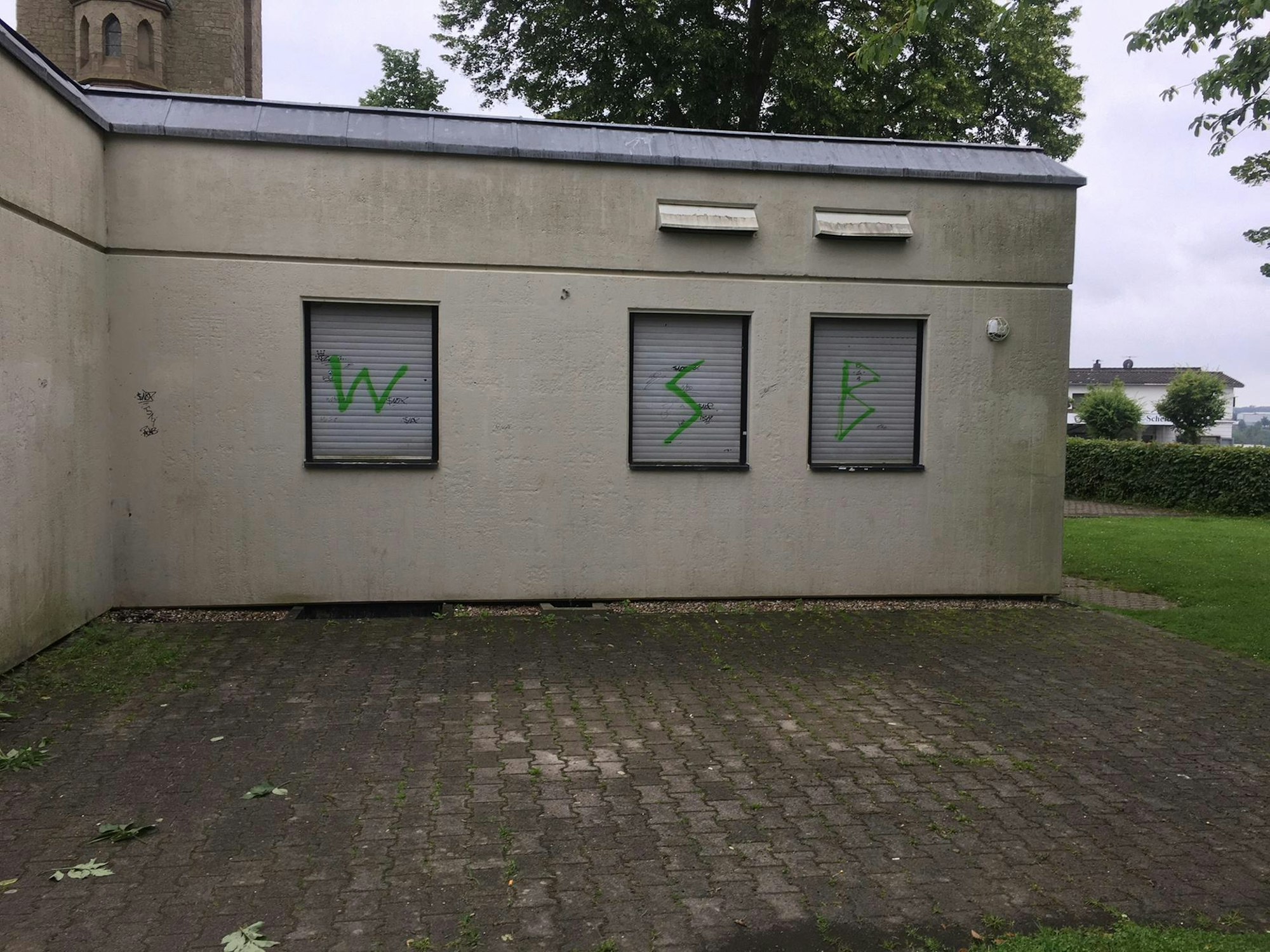 Vandalismus Kirche Kürten_4