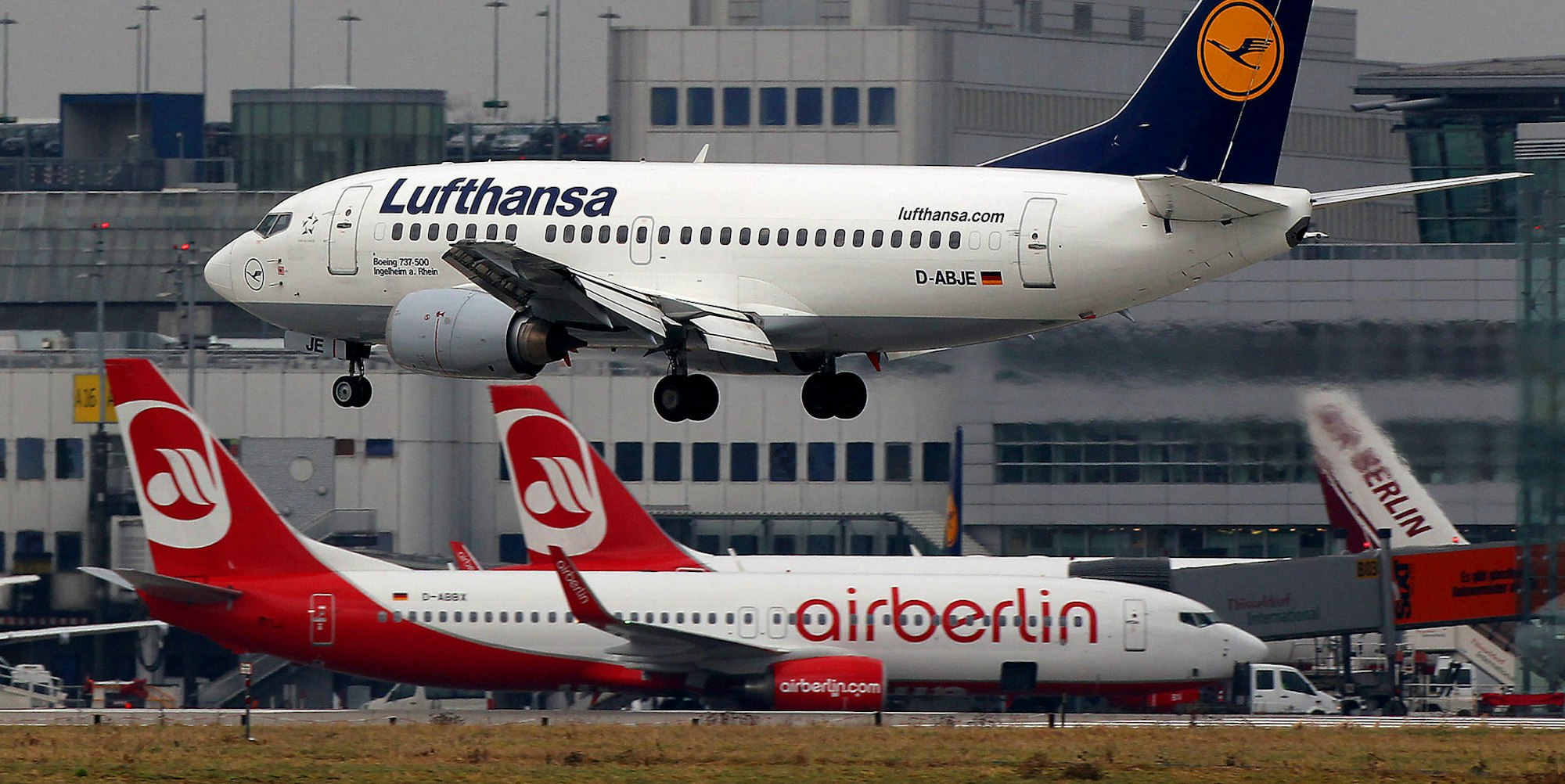 Air Berlin Lufthansa
