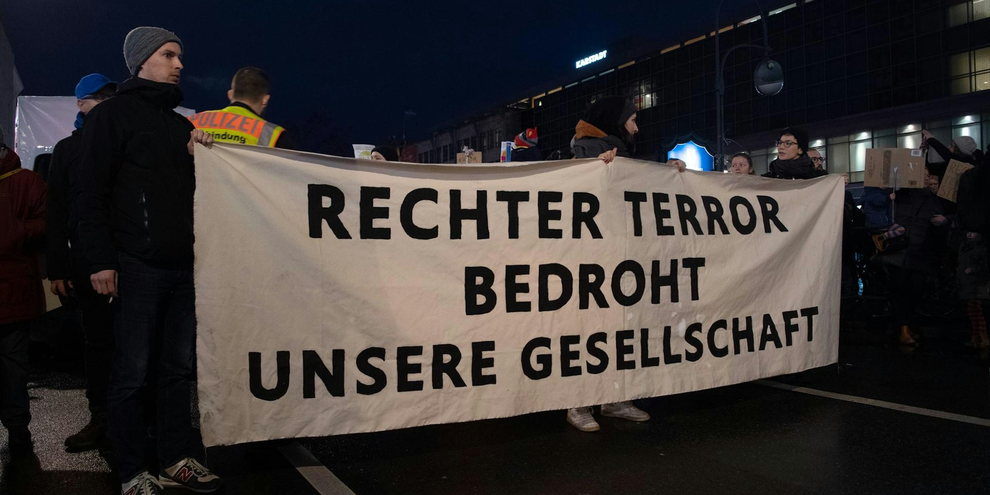 Demo Berlin rechter Terror