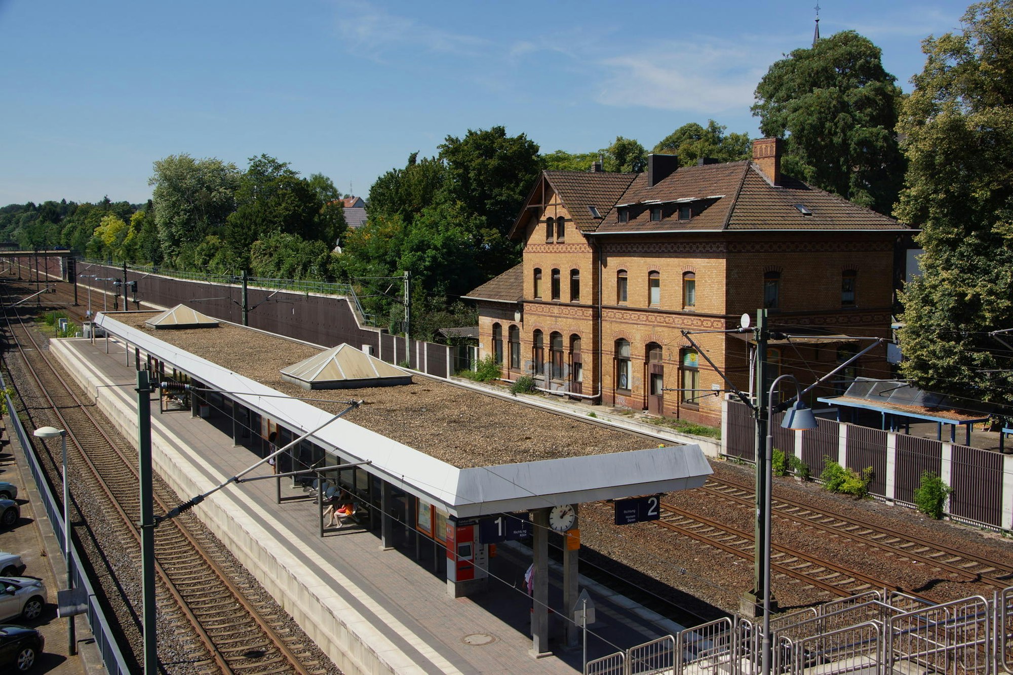 Der Bahnhof in Frechen-Königsdorf