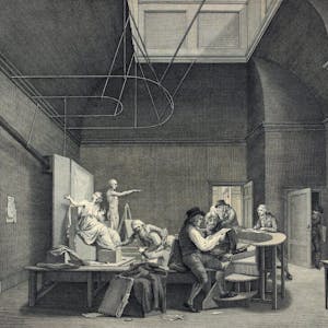 Reinier Vinkeles, Daniel Vrydag „Der Zeichensaal im Gebäude der Felix-Meritis-Gesellschaft in Amsterdam“, 1801