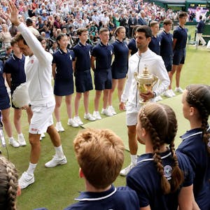 Federer und Djokovic nach Wimbledon-Finale