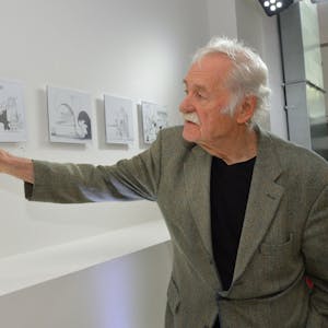 Auf sein Lebenswerk blickte Walter Hanel zuletzt im Mai 2019 mit einer großen Ausstellung in Bensberg zurück.