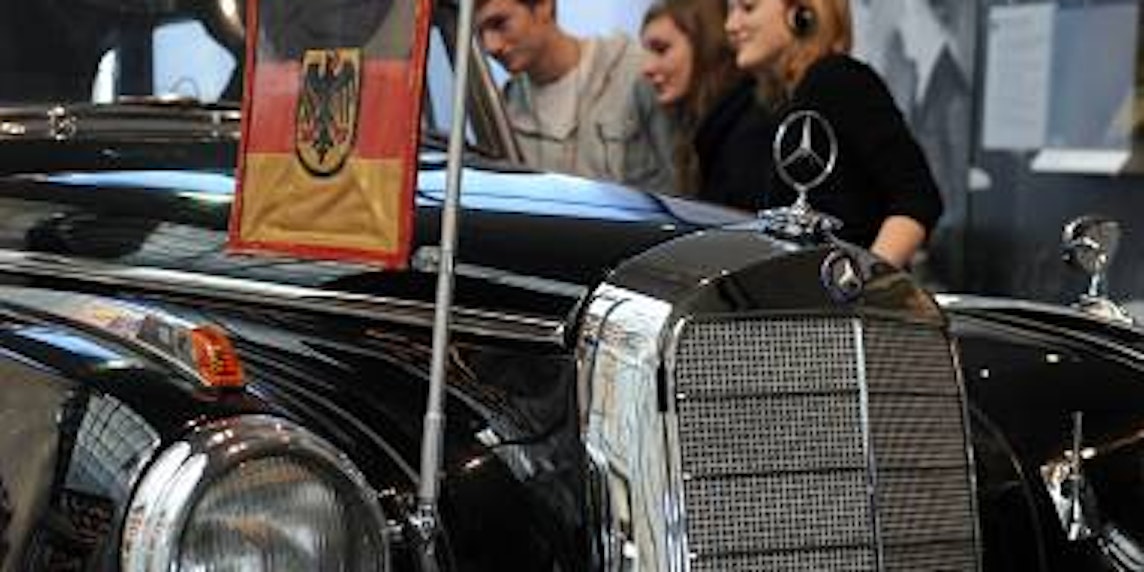 Der Dienstwagen des ersten Bundeskanzlers, Konrad Adenauer. (Bild: dpa)