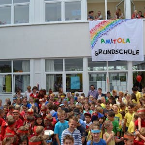Drei Standorte mit Angeboten für den Offenen Ganztag hat die Morsbacher Amitola-Grundschule.