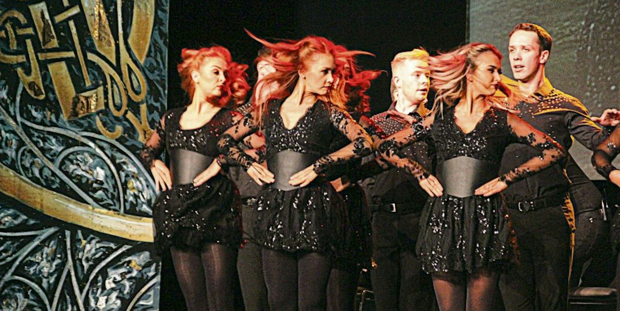 Eine furiose Show bot die National Dance Company of Ireland am Silvesterabend in der Troisdorfer Stadthalle.