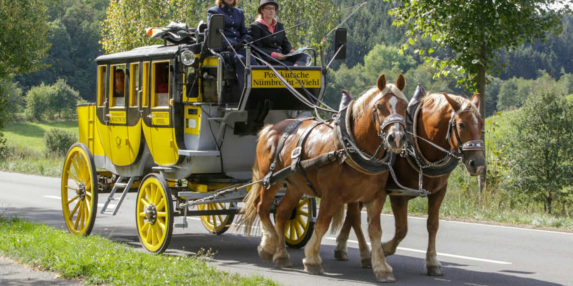 Mit dem Ende dieses Monats ist auch das Ende der Oberbergischen Postkutsche besiegelt, zumindest im touristischen Linienverkehr zwischen Nümbrecht und Wiehl.