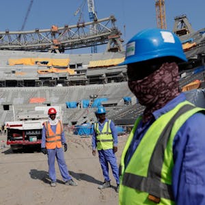 Stadionbau in Katar