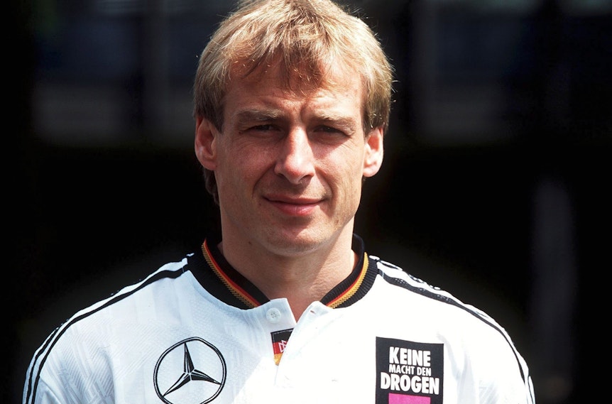 Jürgen Klinsmann vor der EM 1996
