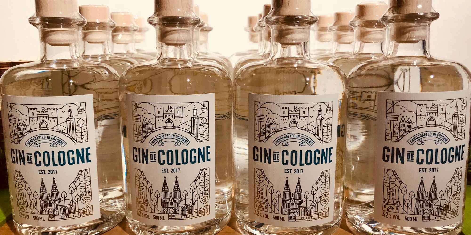 Gin de Cologne Falschenreihe