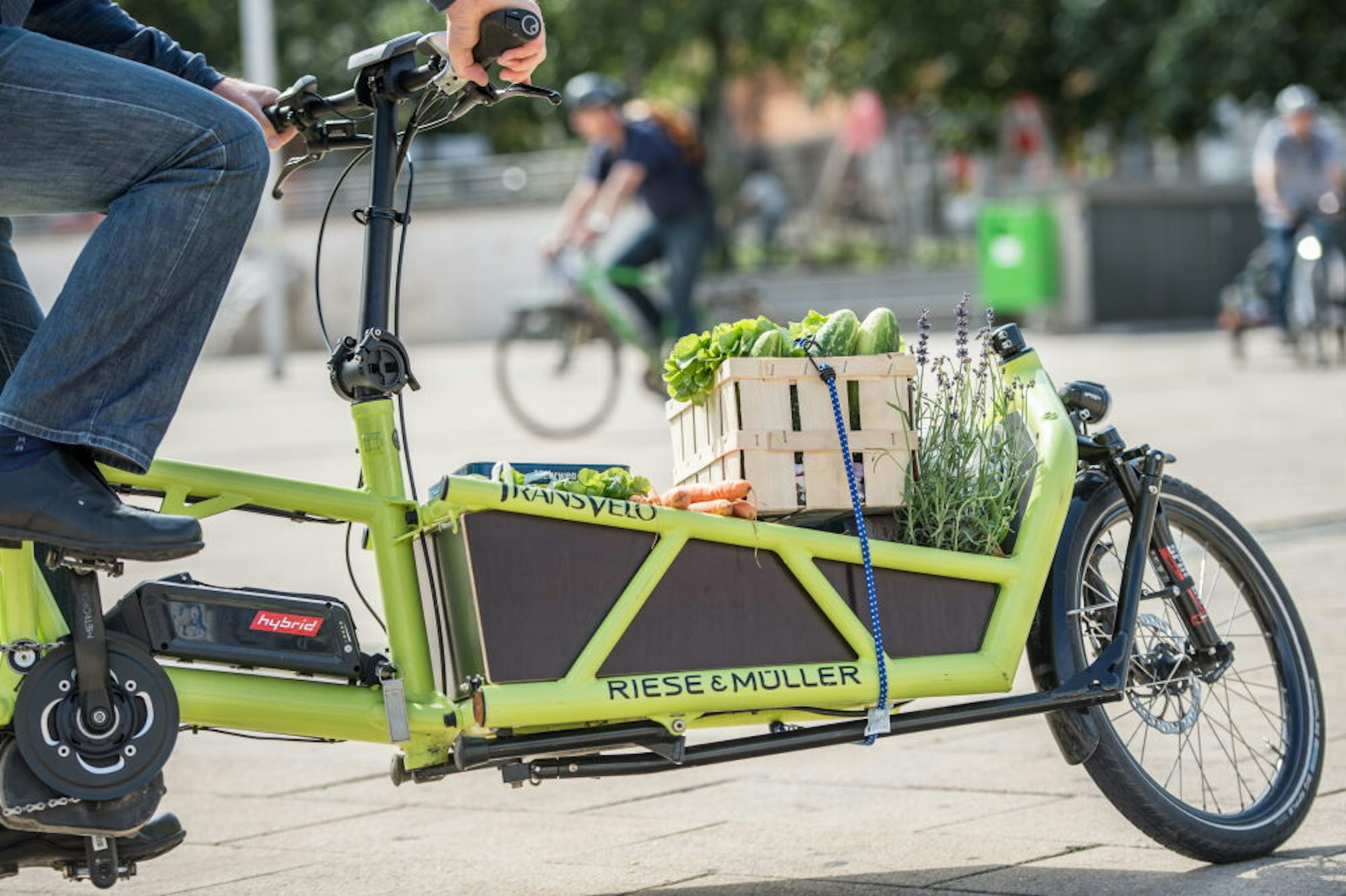 Auch E-Lastenräder sollen künftig ins Angebot der Bergischen E-Bike-Stationen aufgenommen werden.