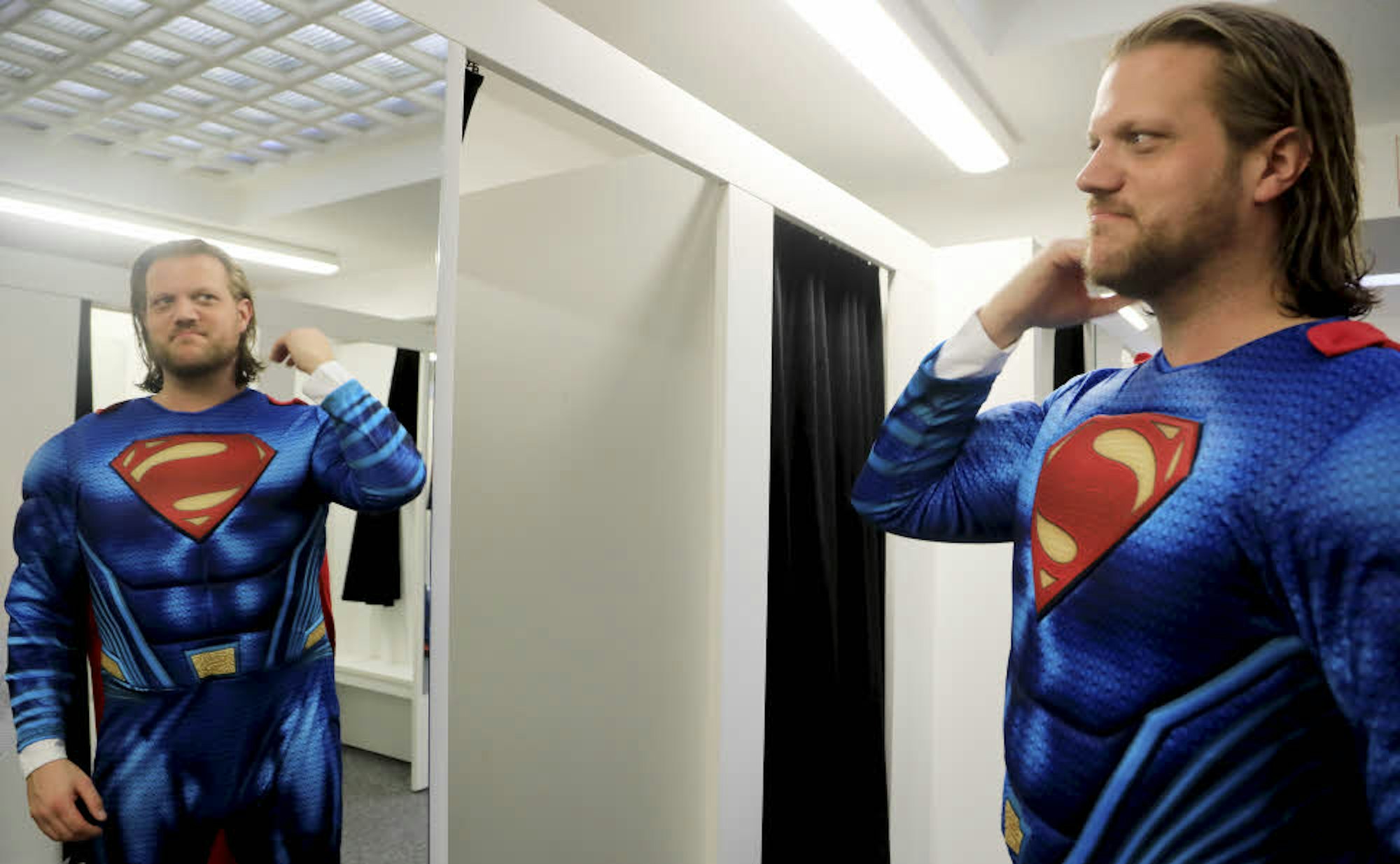 Superman im Spiegel: Alexander Barth