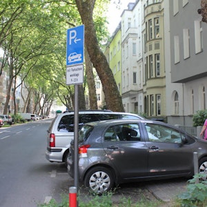 Anwohnerparken in Mülheim. (Symbolbild)