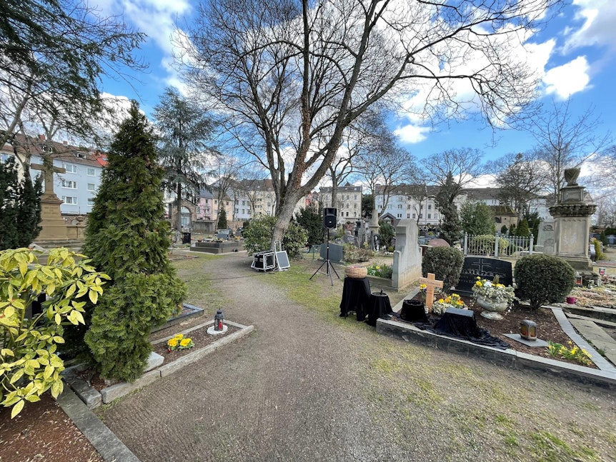 Beerdigung Elke Schweren - Friedhof
