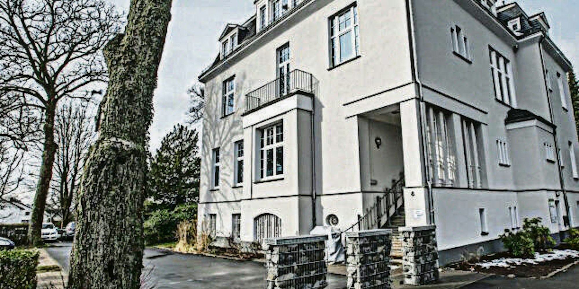 Die Villa BiZ an der Bismarkstraße in Burscheid.