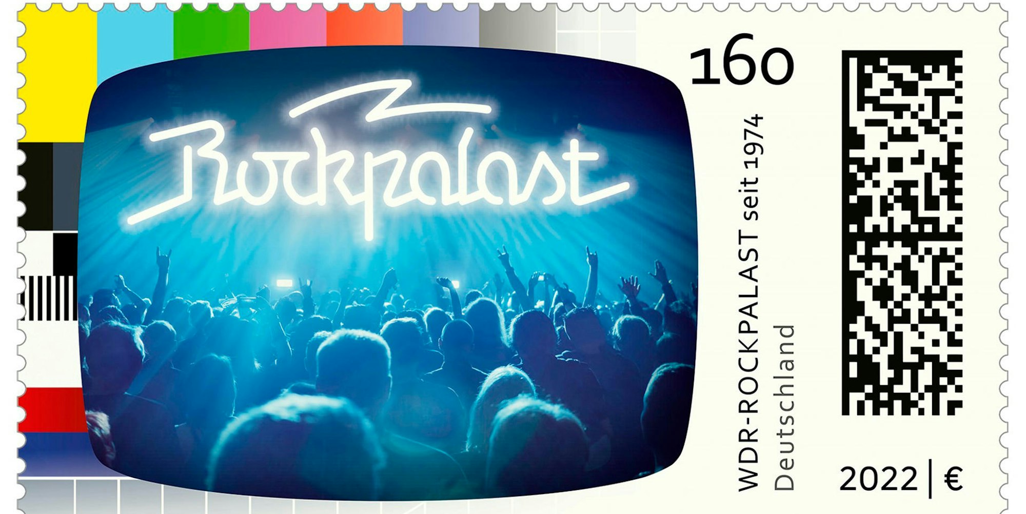 WDR Rockpalast Briefmarke 201022