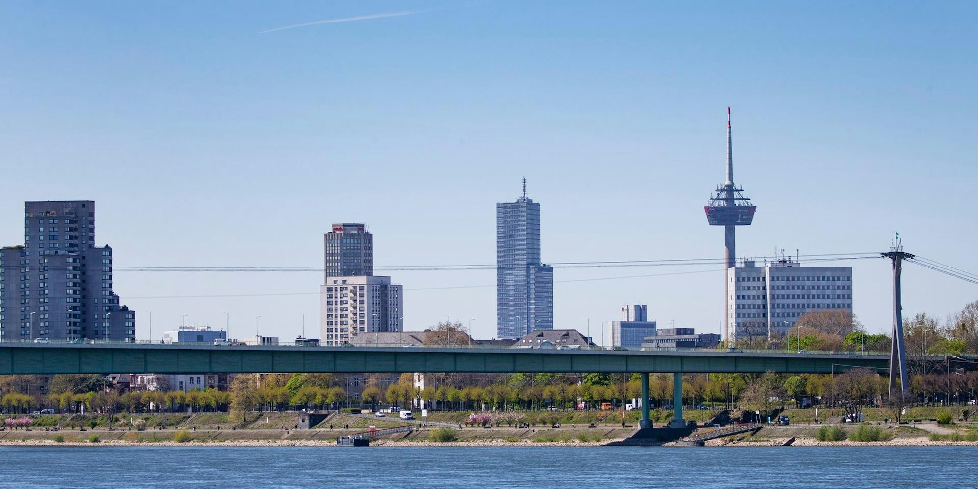Rhein Köln Panorama