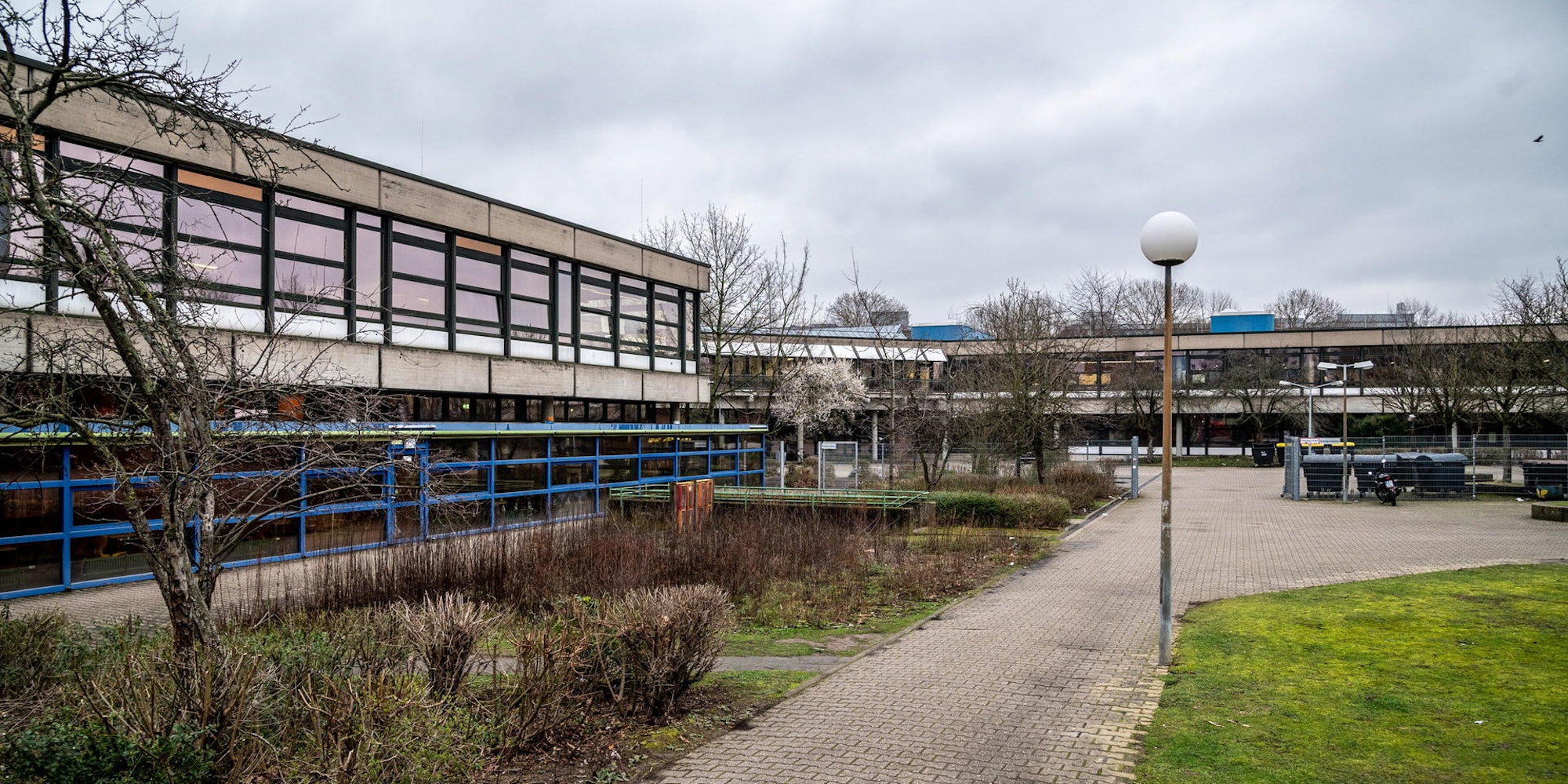 Die Lise-Meitner-Gesamtschule in Porz-Finkenberg