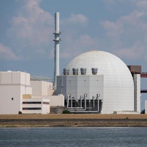 Das Atomkraftwerk Brokdorf ist zu sehen. (Symbolfoto)