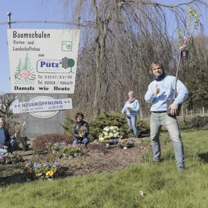 Für die Baumschule Schmitz in Grünenberg ist ein Nachfolget gefunden. Andre (l.) und Patrick Pütz übernehmen die Firma.