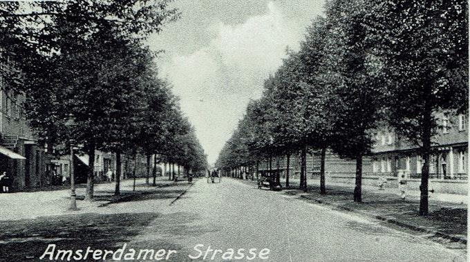Amsterdamer Straße früher