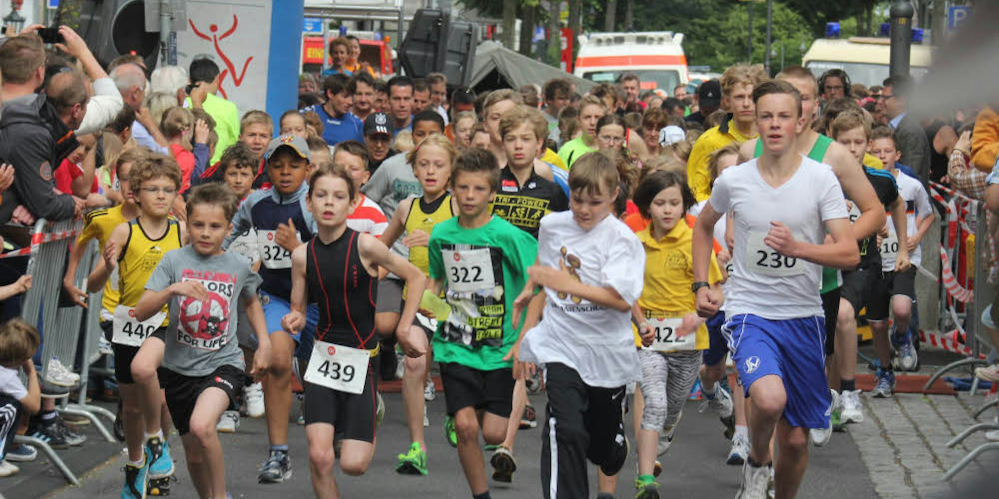 Zu den Höhepunkten im Laufkalender zählt sicher der Hennefer Europalauf, inklusive Halbmarathon, an dem bis zu 2000 Sportler teilnehmen.