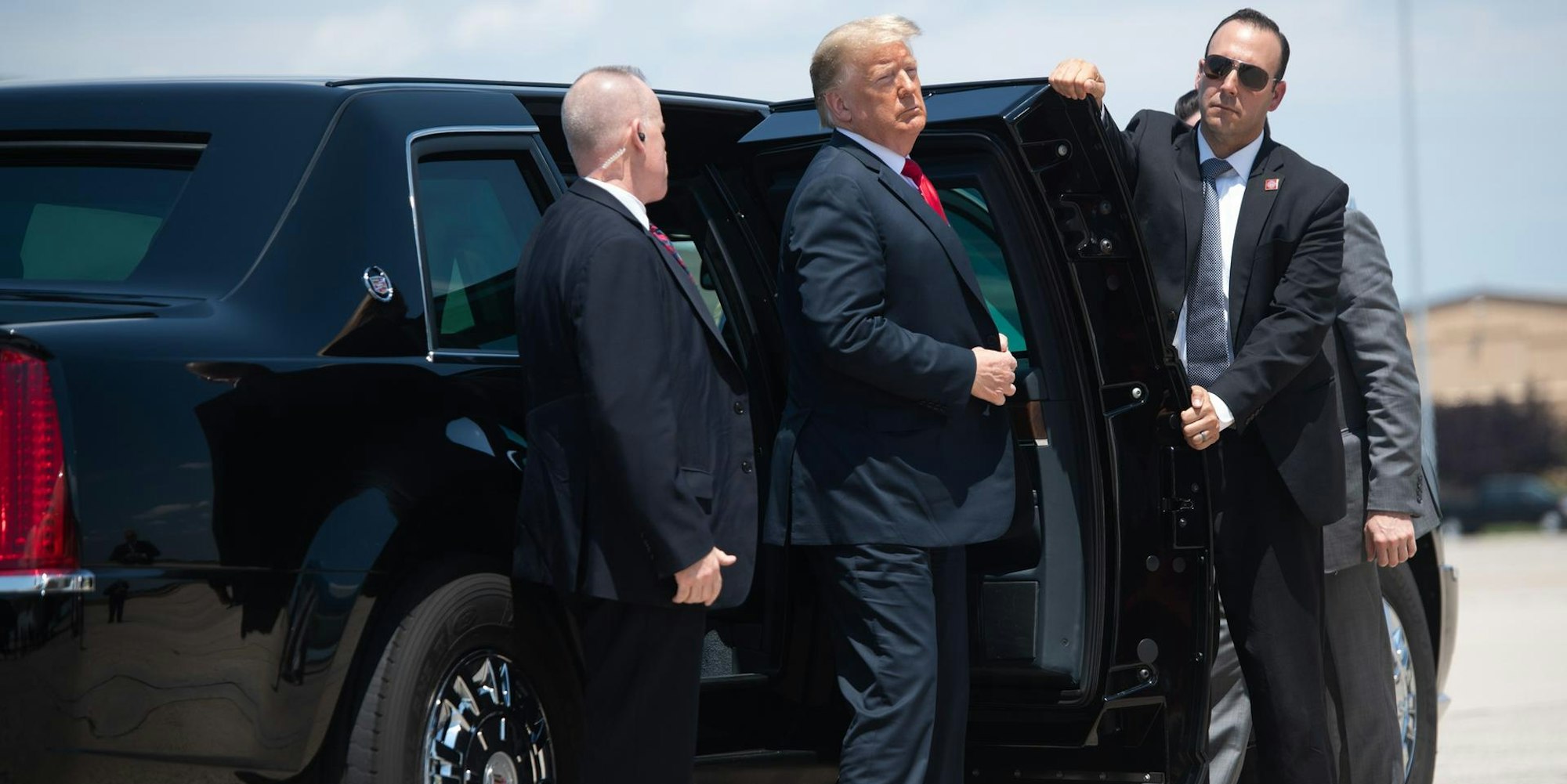 Trump Limousine